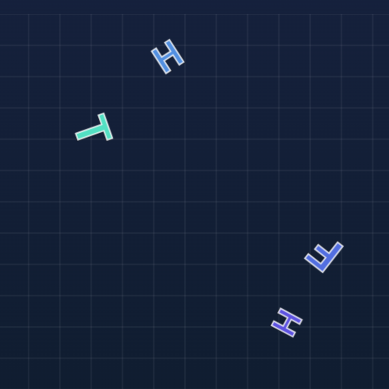 Letter Blaster （字母消除）